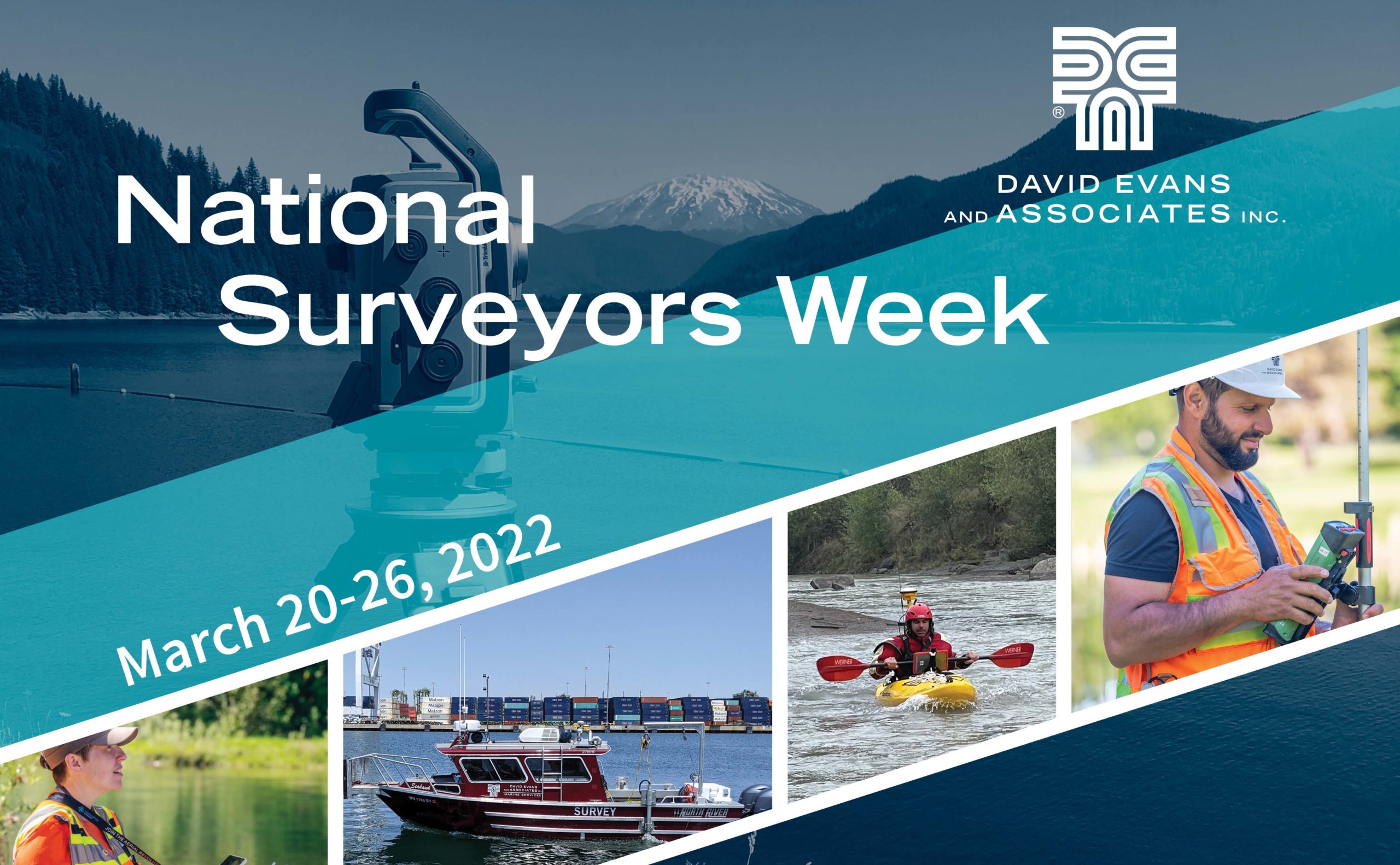 Happy National Surveyors Week! David Evans and Associates, Inc.